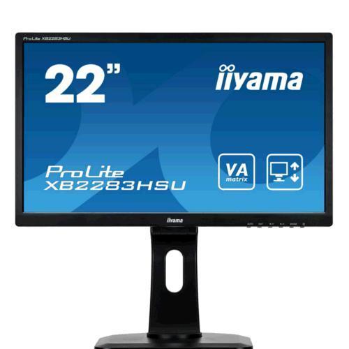Monitor LED 22" iiyama Prolite X2283HSU-B1DP 