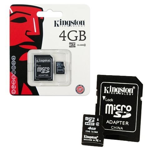 Flash Memory Card Kingston SDC4/4GB